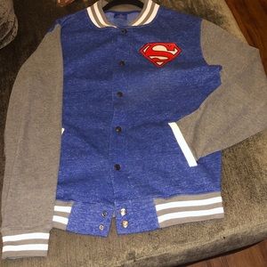 Soft comfortable Superman sweater for the winter.